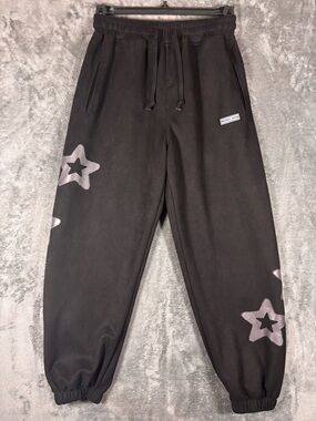 Aelfric Eden Sweatpants Star Graphic Drawstring Pants Jogger Unisex Size Small